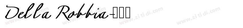 Della Robbia字体转换